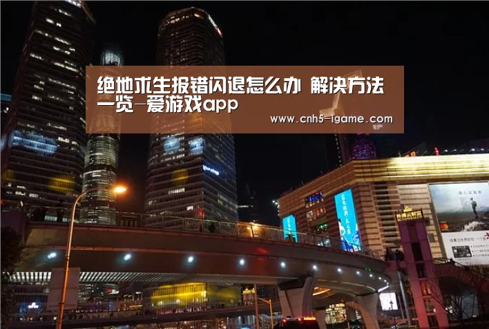 绝地求生报错闪退怎么办 解决方法一览-爱游戏app(图2) 爱游戏